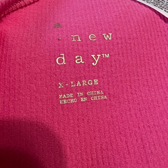 A new day | pink one shoulder crop top seamless slim fit tank - Picture 6 of 8